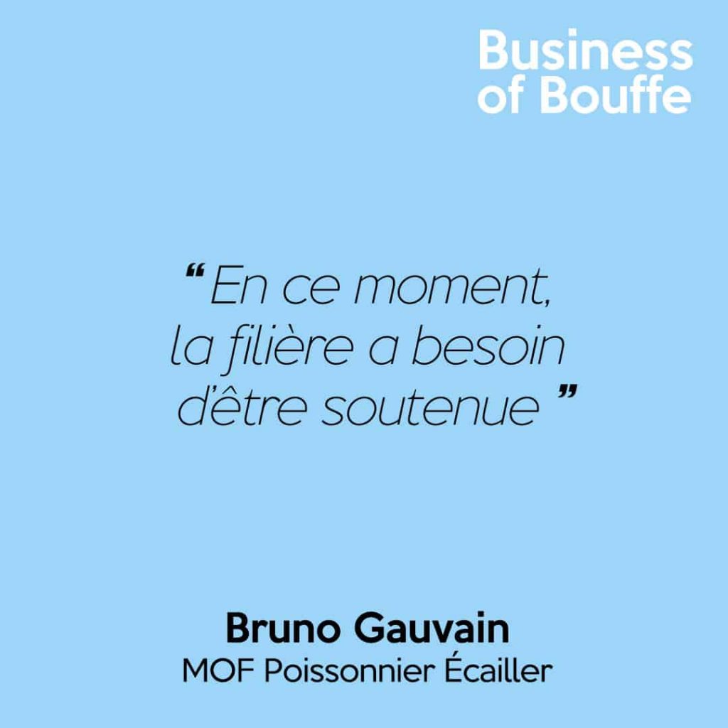 Bruno Gauvain Meilleur Ouvrier de France Poissonnier Ecailler