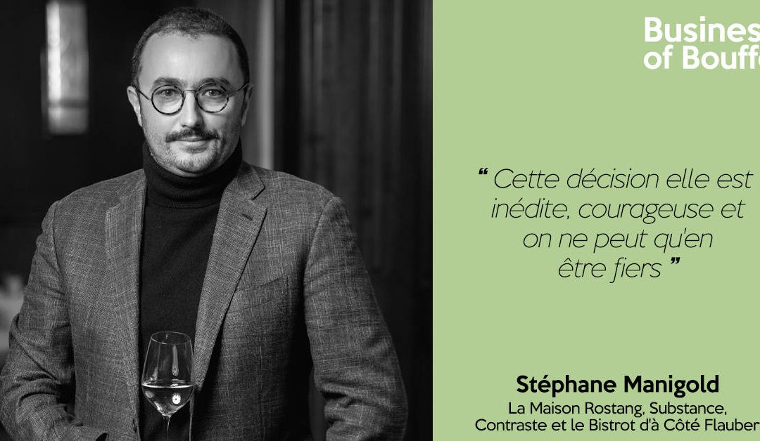 Fait Maison #38 | Stéphane Manigold – Restaurateur