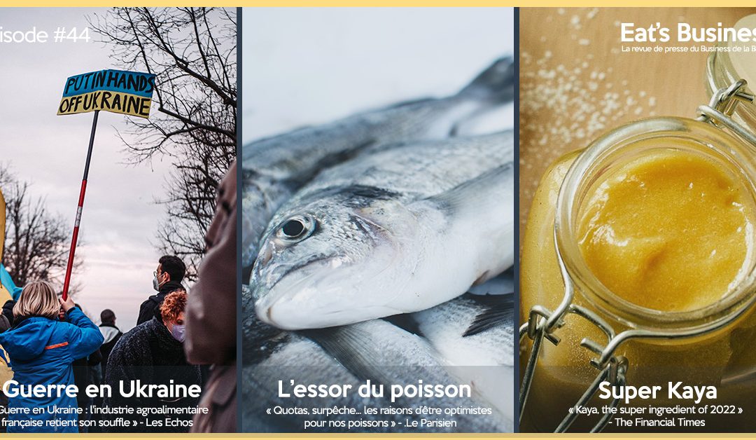 Eat’s Business #45 | Les conséquences de la guerre en Ukraine, l’essor de la pêche en France et le Kaya