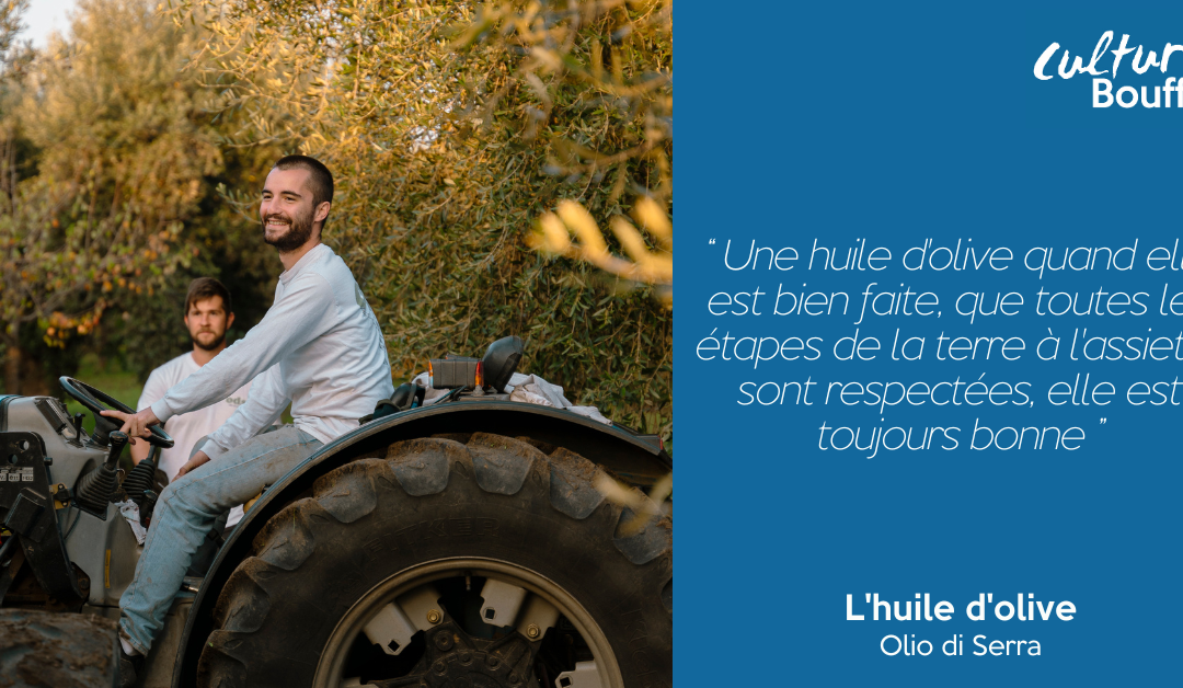 Culture Bouffe #1 | L’huile d’olive | Dorian Tota – Olio di Serra