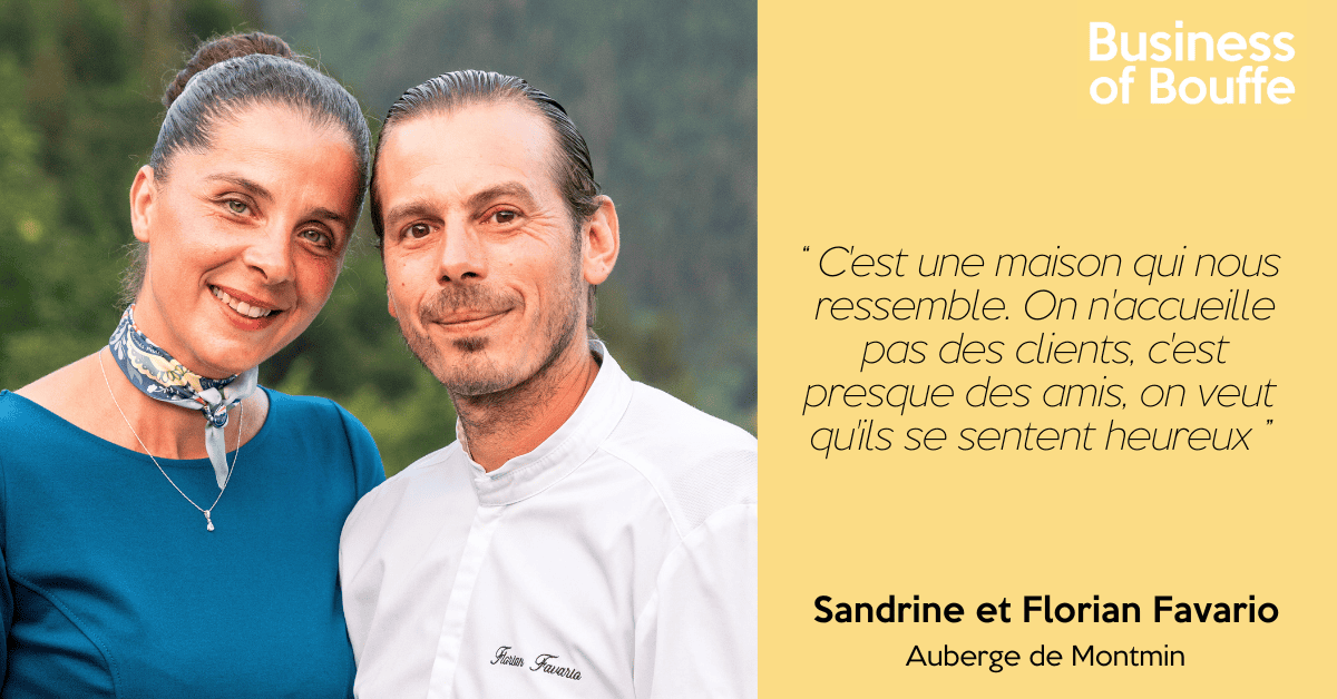 Sandrine Florian Favario Auberge de Montmin