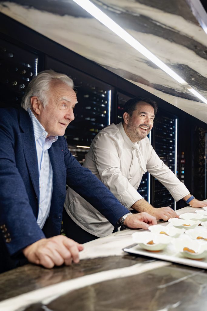 Jean-François Piège et Alain Ducasse